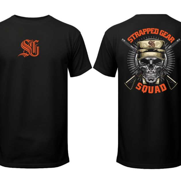 Strapped Gear Squad Tee - Brand Logo Streetwear